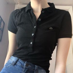 Lacoste Black Polo Shirt